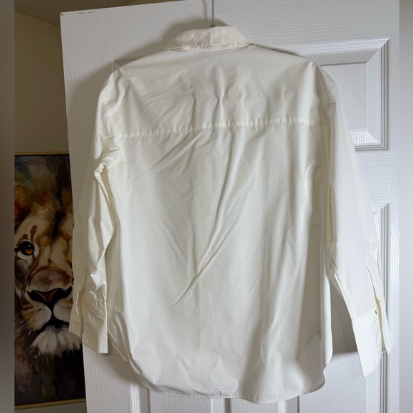 Massimo Dutti Classic White Dress Shirt - Picture 5 of 5